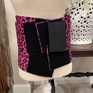 Pink Leopard Waist Band
